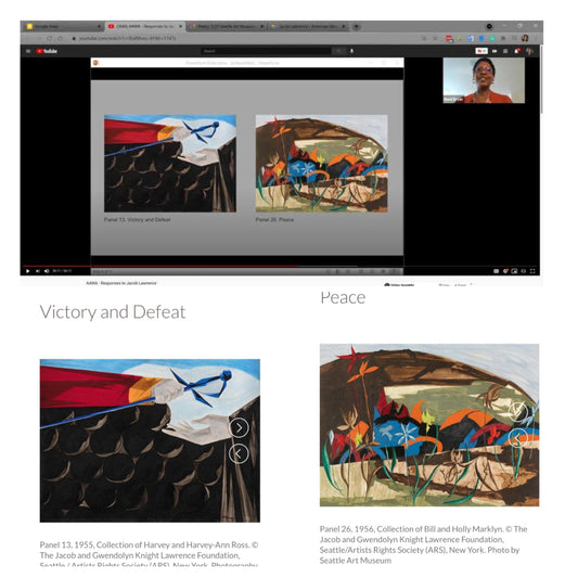 Our American Struggle - A Response to Jacob Lawrence's American Struggle Series