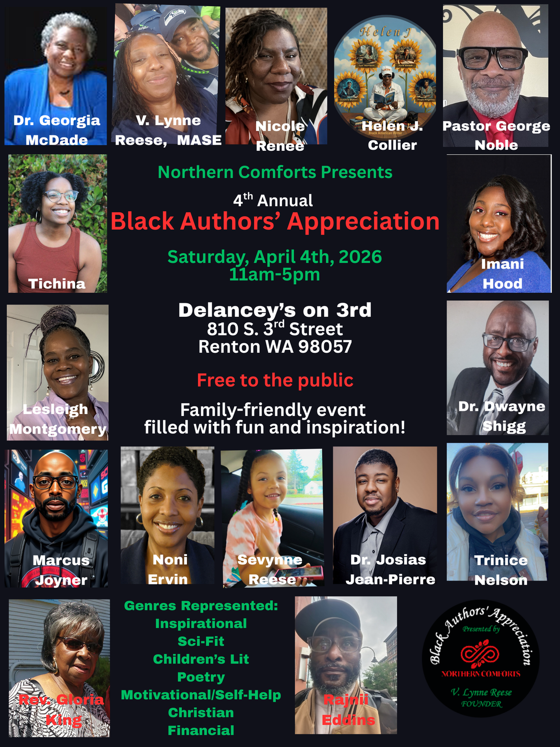 4th Annual Black Authors Appreciation